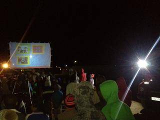 Willowmore 2014 Cold evening..few hundred turned to Jesus