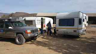 Campsite Klaarstroom May 2015 Karoo Crusade at Klaarstroom