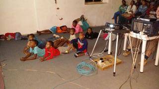 Oude Muragie 23/3/15 Children enjoy the evening