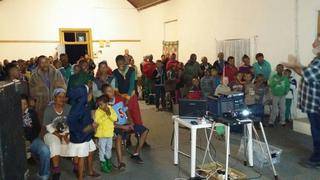 Oude Muragie 23/3/15 1st Evening 70 People attend More than 10 received Christ
