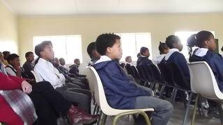 Britsevlakte School Children enjoy the film